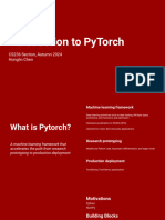 CS236 Introduction To PyTorch