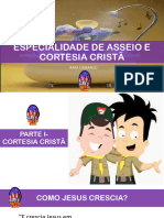 01 - Slide Especialidade de Asseio e Cortesia Cristã