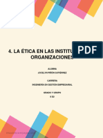 La Etica en Las Instituciones y Organizaciones