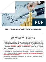 Niif 15 Ingresos de Actividades Ordinarias