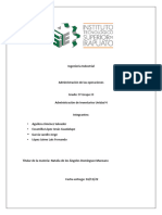 Administración de Inventarios Unidad 4 - 1