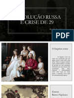 Aula 3 História I Bimestre - 3 Ano - Revolução Russa e Crise 29