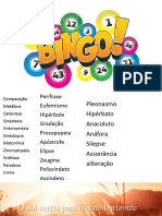 Bingo Figuras de Linguagem