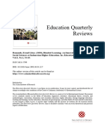 Jurnal Blended Learning An Innovative Approach On Sosial Science at Indonesian High Education in Education Quarterly Reviews