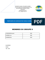 Travux de Groupe Machine Thermique