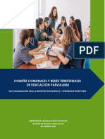 Comites Comunales y Redes Territoriales de Educacion Parvularia Nov. 2020