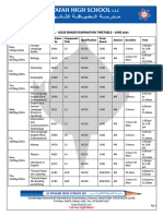 Igcse - Caie&Edexcel Board Examination Timetable - June2024-5