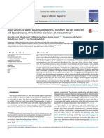 Associations of Water Quality and Bacteria Presence in Cage C - 2016 - Aquacultu