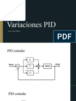 Variaciones PID