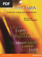 Learn Correct English A Book of Grammar Usage and Composition 1nbsped 9788131708989 9789332511767 1341401421 8131708985 Compress