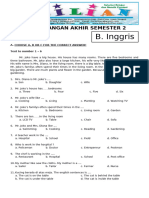 Soal UAS Bahasa Inggris Kelas 5 SD Semester 2 Dan Kunci Jawaban