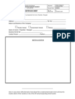 QF-SIP-03 SIP Center Data Sheet 11112021