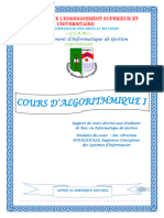 Syllabus D'algo I Isam 2023-2024 - 102507 - 092411