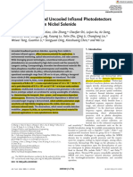 Adv Funct Materials - 2023 - Zhang - H BN Encapsulated Uncooled Infrared Photodetectors Based On Tantalum Nickel Selenide