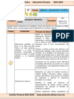 3er Grado Mayo 03 Creando Preparar Alimentos Sanos 2023 2024