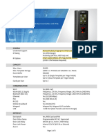 Matrix - Technical Specification - COSEC VEGA FAX