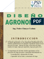 Diseño Agronómico Criterios de Disñeo - Ing