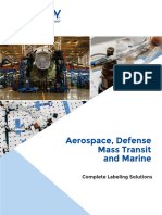 Aerospace - Defense - Mass Transit & Marine Brochure