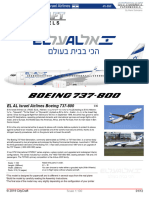 Boeing 737-800 - EL AL Israel Airlines - 1 100