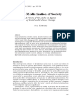 The Mediatization of Society A Theory of