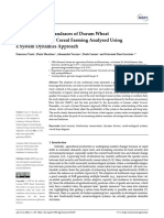 The Adoption of Landraces of Durum Wheat in Sicili