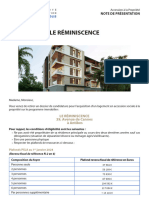 Le-Reminiscence Note Présentation