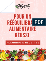 Ebook Cheef - Planning & Recettes D Un Reequilibrage Alimentaire Reussi