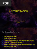 Sistematización