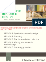 Qualitative Research Design