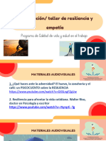 Capacitación de Resiliencia y Empatía