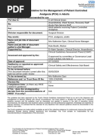 Patient Controlled Analgesia CA2048 v7.2