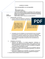 SESIÓN DE TUTORÍA. Amor Correspondido o No Correspondido