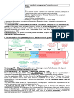 Fiche Début Du Cours d&#039 Histoire Sur La Seconde Guerre Mondiale