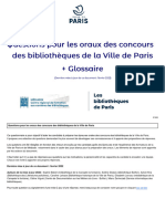 Questions Réponses 2022 VDP + Glossaire