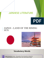 Japanese Literature