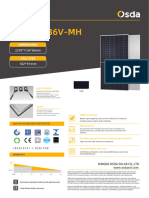 Datasheet OSDA SOLAR ODA585-36V-MH