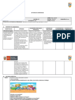 Actividad de Aprendizaje - 3.11 Ate y Cultua - Representa Una Experiencia Sobe Las Responsabilidades en La Familia - 25-04-24