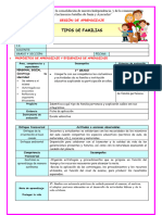 1º U3 S1 Sesion D1 PS Tipos de Familia