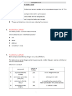 2020 Chemistry of The Environment O Level 5070