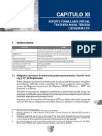 Cap. VII Reporte Formulario Virtual 710 Renta Anual