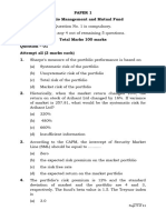 Test Portfolio & Mutual Fund