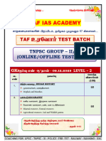 GR - Ii & Iv Uravor Test Batch (GK - 9) Without Ans Bilingual Final