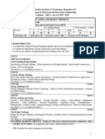 Syllabus - Innovaton and Design Thinking