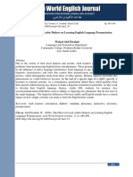 The Effect of Local Arabic Dialects On Learning en