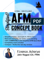 Simplified AFM Concept Book by Finance Acharya Jatin Nagpal