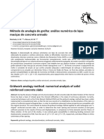 Método de Analogia de Grelha: Análise Numérica de Lajes Maciças de Concreto Armado