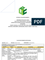 Plan de Mejoramiento Institucional Formato