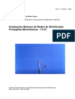 02.111 - EDCE - 2064 Instalações Básicas de Redes de Distribuição Protegidas Monofásicas - 15 KV