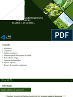 Impacto Do Uso de Agrotóxicos Na Agricultura: Beatriz G. de Almeida