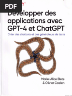 Oreilly Developper Des Applications Avec GPT 4 Et Chatgpt... Wawacity - Tokyo